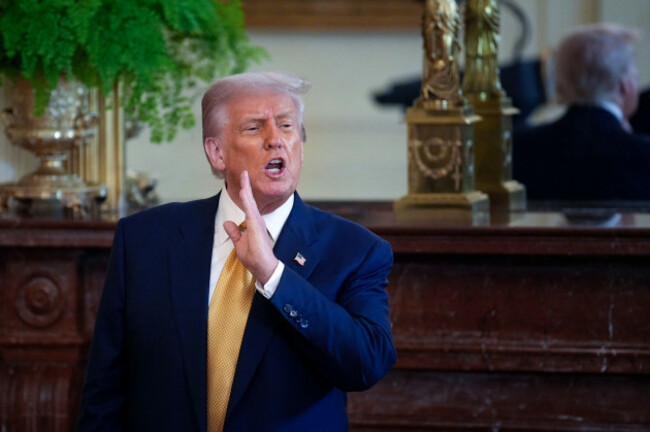 washington-dc-usa-22nd-july-2025-united-states-president-donald-j-trump-participates-in-a-reception-with-republican-members-of-congress-in-the-east-room-of-the-white-house-in-washington-dc-us