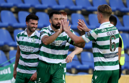 daniel-mandroiu-roberto-lopes-and-daniel-cleary-celebrate-their-sides-third-goal