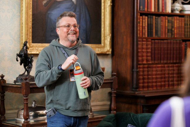 The Traitors Ireland Set Visit Darren Smith Kite Productions