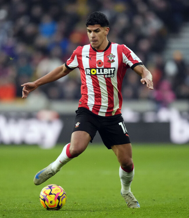file-photo-dated-09-11-2024-of-southamptons-mateus-fernandes-west-ham-have-completed-the-signing-of-midfielder-mateus-fernandes-from-southampton-issue-date-friday-august-29-2025