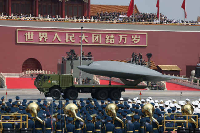 beijingchina-3rd-september-2025-the-airborne-unmanned-combat-formation-passes-through-tiananmen-square-during-a-military-parade-on-september-3-2025-in-beijing-china-china-on-september-3-held-a-g