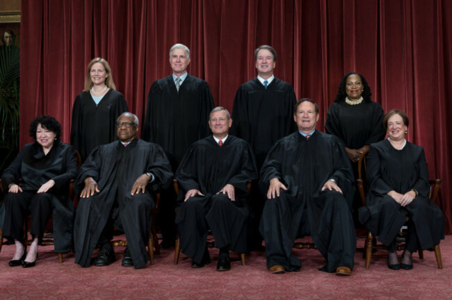 file-members-of-the-supreme-court-sit-for-a-group-portrait-in-washington-oct-7-2022-bottom-row-from-left-justice-sonia-sotomayor-justice-clarence-thomas-chief-justice-john-roberts-justice-s