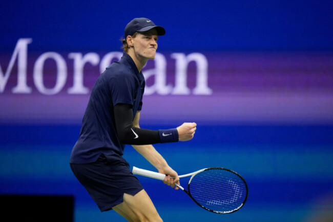 jannik-sinner-of-italy-reacts-against-felix-auger-aliassime-of-canada-during-the-mens-singles-semifinals-of-the-u-s-open-tennis-championships-friday-sept-5-2025-in-new-york-ap-photofrank