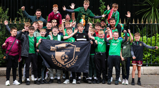 ballingarry-albion-football-club-from-tipperary-ahead-of-the-match