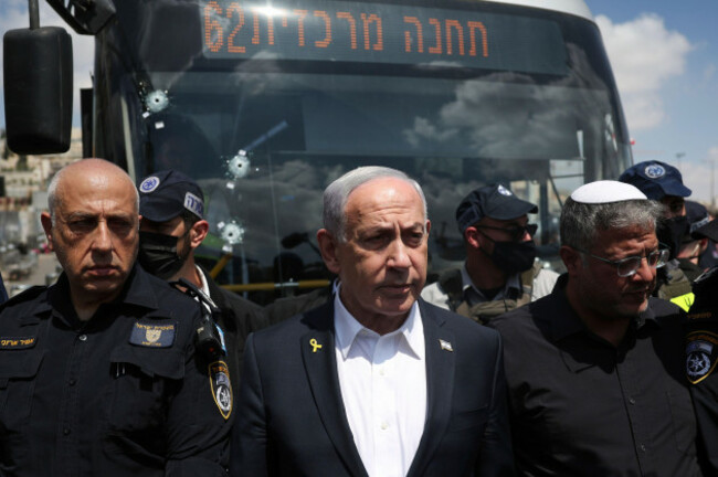israels-prime-minister-benjamin-netanyahu-and-national-security-minister-itamar-ben-gvir-right-visit-the-site-of-a-shooting-attack-at-a-bus-stop-in-jerusalem-monday-sept-8-2025-ronen-zvulunp