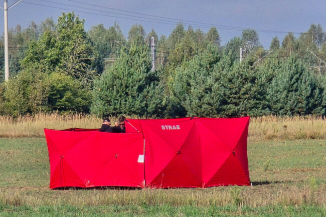 firefighters-secure-parts-of-a-damaged-uav-shot-down-by-polish-authorities-at-a-site-in-czosnowka-near-biala-podlaska-poland-wednesday-sept-10-2025-ap-photopiotr-pyrkosz