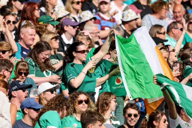 a-view-of-irish-fans-at-half-time