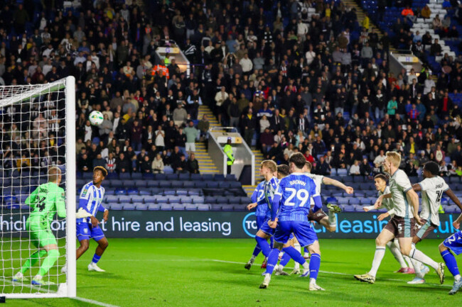 sheffield-uk-16th-sep-2025-grimsby-town-forward-jaze-kabia-9-scores-a-goal-0-1-header-during-the-sheffield-wednesday-fc-v-grimsby-town-fc-carabao-cup-round-3-match-at-hillsborough-stadium-sheff