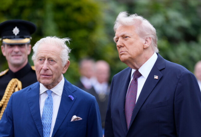 king-charles-iii-and-us-president-donald-trump-right-following-a-beating-retreat-military-ceremony-at-windsor-castle-berkshire-on-day-one-of-the-presidents-second-state-visit-to-the-uk-picture-d