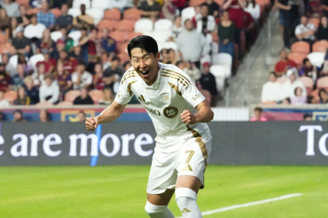 sandy-ut-september-17-son-heung-min-7-of-los-angeles-fc-celebrates-a-first-half-goal-during-an-mls-between-real-salt-lake-and-the-los-angeles-fc-on-september-17-2025-at-america-first-field-in-sa