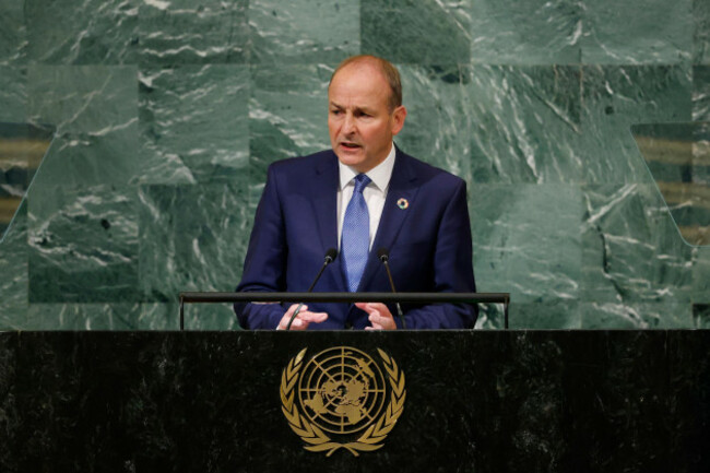 prime-minister-of-ireland-micheal-martin-addresses-the-77th-session-of-the-united-nations-general-assembly-at-u-n-headquarters-thursday-sept-22-2022-ap-photojason-decrow
