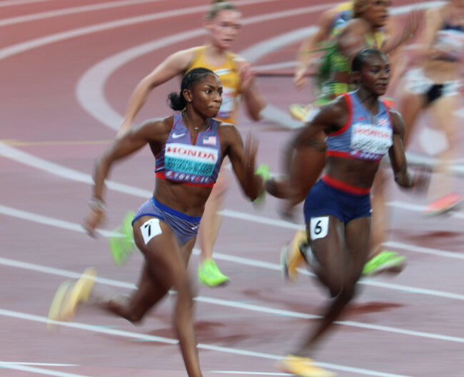 melissa-jefferson-wooden-of-the-united-states-of-america-competes-during-the-womens-200-metres-semi-finalin-the-world-athletics-championships-at-the-japan-national-stadium-in-tokyo-on-september-18