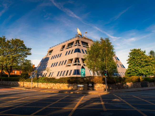 sunset-glow-on-the-met-eireann-headquarters-building