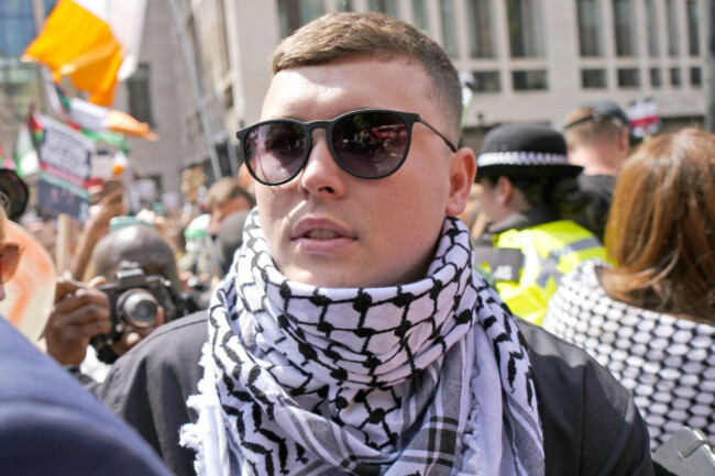 file-photo-dated-1862025-of-kneecaps-liam-og-o-hannaidh-who-is-set-to-find-out-whether-his-terrorism-charge-will-be-thrown-out-liam-og-o-hannaidh-who-performs-under-the-stage-name-mo-chara-is-a