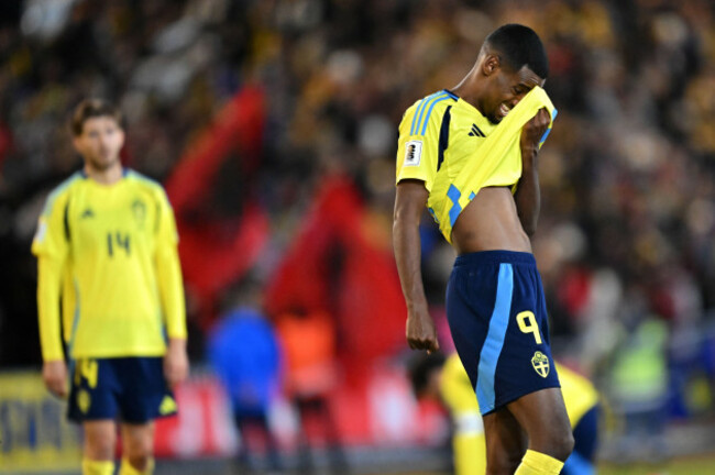 gothenburg-sweden-20251013swedens-alexander-isak-dejects-after-the-loss-0-1-in-mondays-world-cup-qualifying-match-in-group-b-between-sweden-and-kosovo-at-ullevi-october-13-2025-in-gothenburg-s