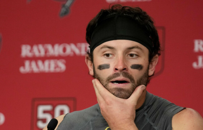 tampa-bay-buccaneers-quarterback-baker-mayfield-after-an-nfl-football-game-against-the-san-francisco-49ers-sunday-oct-12-2025-in-tampa-fla-ap-photochris-omeara