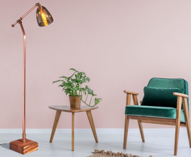 5.  Heron Floor Lamp by Copperfish.