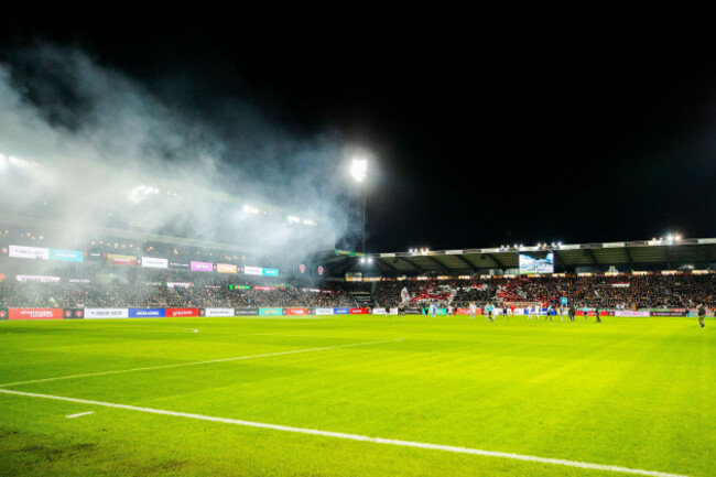 herning-denmark-01st-mar-2024-240301-general-view-of-mch-arena-during-the-superligan-football-match-between-midtjylland-and-fc-copenhagen-on-march-1-2024-in-herning-photo-johnny-pedersenfodbol