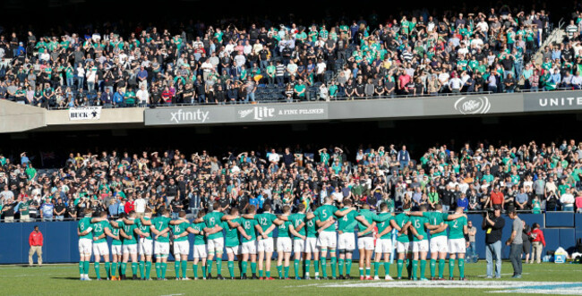 irelands-players-listen-to-their-national-anthem-prior-to-kick-off-of-a-rugby-match-against-new-zealand-saturday-nov-5-2016-in-chicago-ap-photokamil-krzaczynski