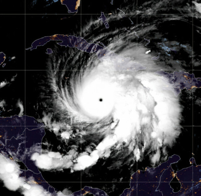 caribbean-sea-jamaica-28th-oct-2025-the-noaa-nesdis-goes-19-satellite-image-showing-hurricane-melissa-a-category-5-storm-bearing-down-on-the-island-of-jamaica-at-1010-gmt-october-28-2025-in-the