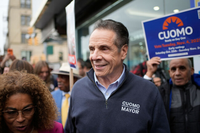 new-york-city-mayoral-candidate-andrew-cuomo-leaves-a-campaign-stop-in-new-york-monday-nov-3-2025-ap-photoseth-wenig