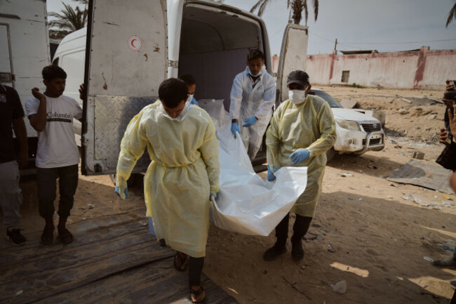bodies-of-unidentified-palestinians-returned-from-israel-as-part-of-the-ceasefire-deal-are-brought-to-nasser-hospital-in-khan-younis-gaza-strip-monday-nov-3-2025-ap-photojehad-alshrafi