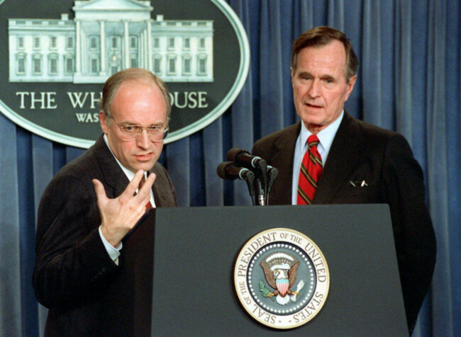 rep-dick-cheney-r-wyo-left-gestures-march-11-1989-during-a-white-house-briefing-where-president-george-bush-announced-cheney-as-his-choice-to-become-defense-secretary-republican-presidential-c