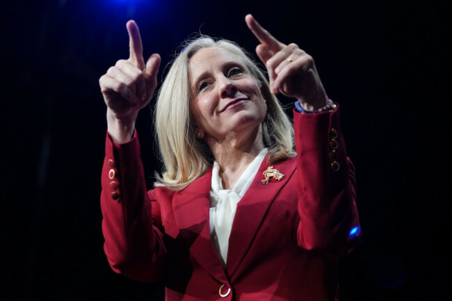 democrat-abigail-spanberger-points-out-at-the-crowd-after-she-was-declared-the-winner-of-the-virginia-governors-race-during-an-election-night-watch-party-tuesday-nov-4-2025-in-richmond-va-ap-p