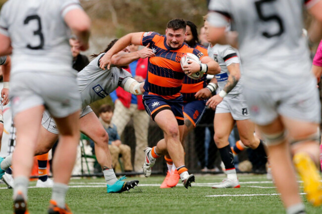 rugby-atls-chance-wenglewski-lunges-at-rugby-united-new-yorks-dylan-fawsitt-during-a-major-league-rugby-match-at-lupo-family-field-on-the-campus-of-life-university-on-sunday-feb-23-2020-in-mariet