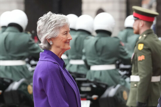 catherine-connolly-arrives-at-dublin-castle-ahead-of-her-inauguration-as-irelands-10th-president-picture-date-tuesday-november-11-2025