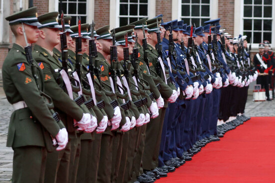 soldiers-form-the-guard-of-honour-to-be-reviewed-by-irelands-new-elected-president-catherine-connolly-during-the-inauguration-ceremony-in-dublin-tuesday-nov-11-2025-ap-photopeter-morrison