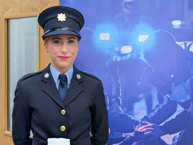 garda-amy-ni-riada-during-graduation-at-templemore-garda-college-co-tipperary-garda-amy-ni-riada-was-eager-to-get-stuck-in-after-trading-in-a-career-in-the-media-to-join-an-garda-siochana-the-fo
