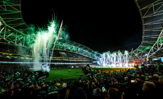 a-view-of-the-aviva-stadium-as-the-players-take-to-the-field