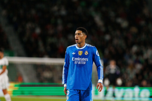 elche-spain-23rd-nov-2025-jude-bellingham-real-madrid-fc-seen-during-laliga-ea-sports-game-between-teams-of-elche-cf-and-real-madrid-fc-maciej-rogowski-alamy-live-news