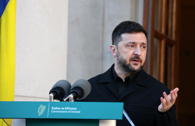 753President Volodymyr Zelenskyy Visits Ireland_90738970