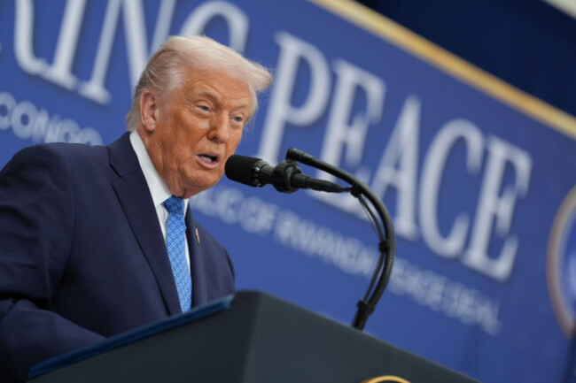 president-donald-trump-speaks-during-a-signing-ceremony-with-rwandas-president-paul-kagame-and-democratic-republic-of-congo-president-felix-antoine-tshisekedi-at-the-donald-j-trump-institute-of-peac