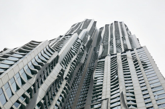 part-of-rounded-forms-of-beekman-tower-by-frank-gehry-in-manhattan-new-york-city