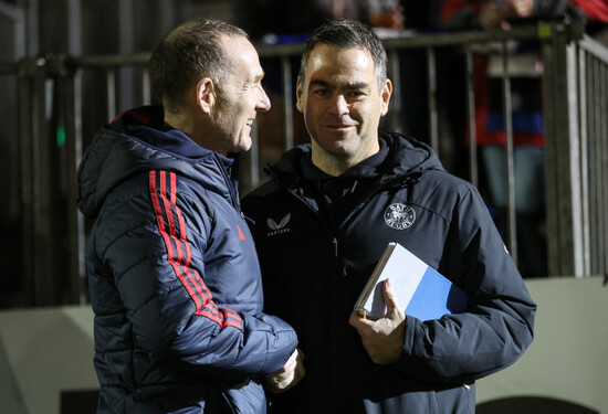 ian-costello-and-johann-van-graan-arrive-ahead-of-the-match