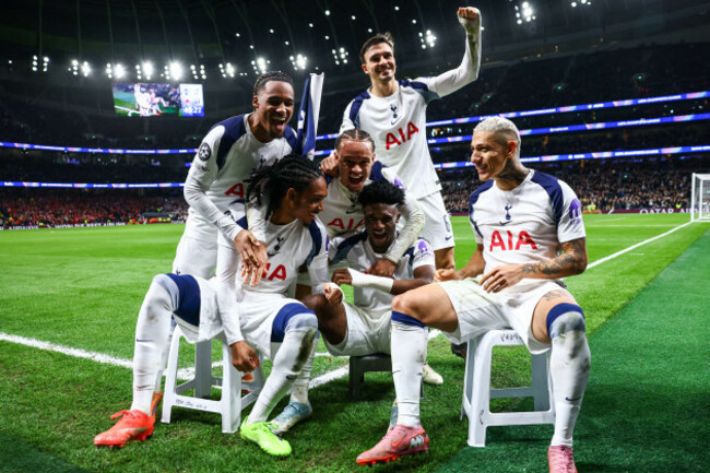 london-uk-9th-dec-2025-mohammed-kudus-of-tottenham-celebrates-his-goal-to-make-it-2-0-during-the-tottenham-hotspur-vs-slavia-prague-uefa-champions-league-match-at-the-tottenham-hotspur-stadium-lo