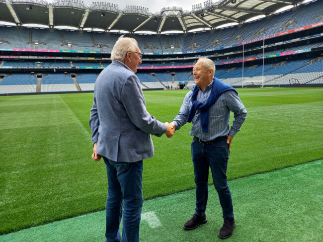 2025 Sean Doherty Dublin captain 1975 & Mikey Ned O'Sullivan Kerry captain 1975