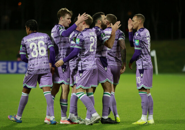 graham-burke-celebrates-scoring-his-sides-first-goal-with-team-mates
