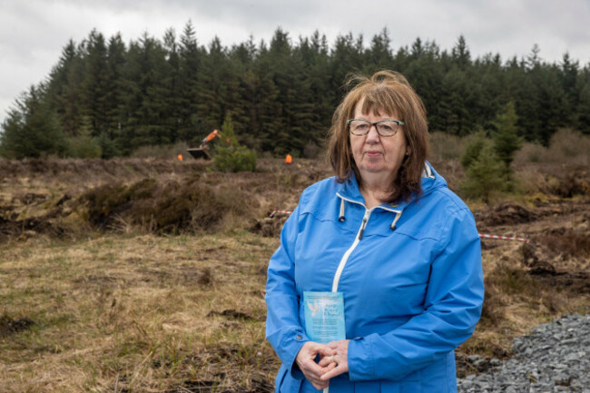 dympna-kerr-the-sister-of-columba-mcveigh-at-bragan-bog-near-emyvale-in-co-monaghan-as-the-search-resumes-for-the-remains-of-teenager-mr-mcveigh-who-was-murdered-and-secretly-buried-by-the-ira-in-1