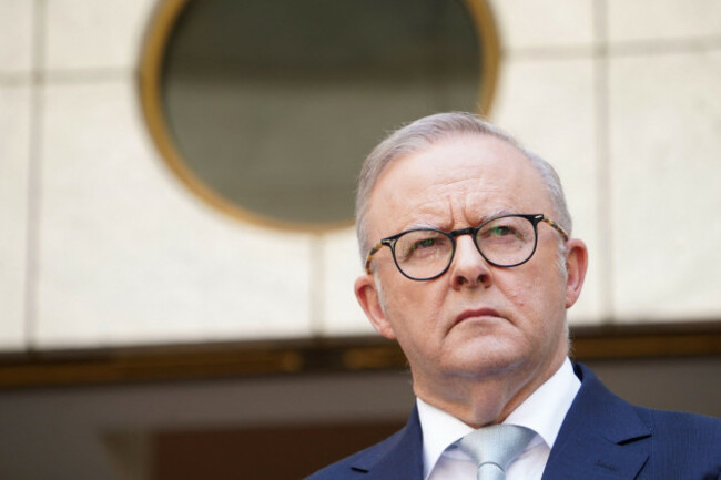 canberra-australia-18th-dec-2025-australian-prime-minister-anthony-albanese-speaks-to-media-during-a-press-conference-at-parliament-house-in-canberra-thursday-december-18-2025-aap-imagedomin