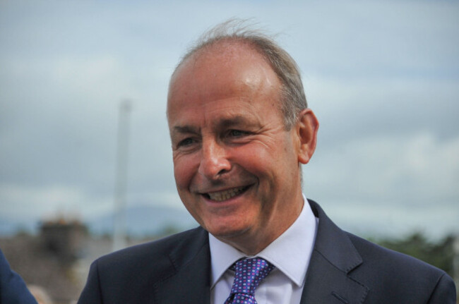a-closeup-shot-of-micheal-martin-at-the-official-opening-of-a-newly-constructed-injury-unit
