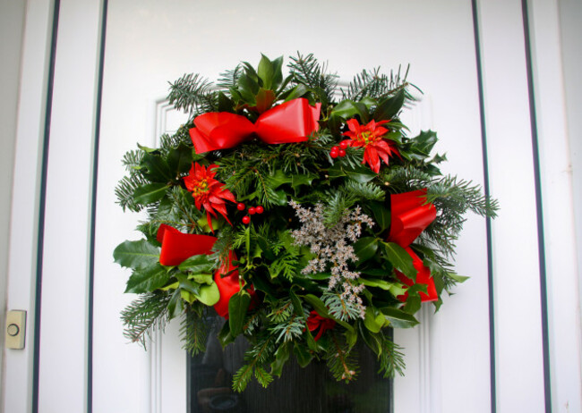 christmas-holly-wreath-on-upvc-front-door-image-shot-122013-exact-date-unknown