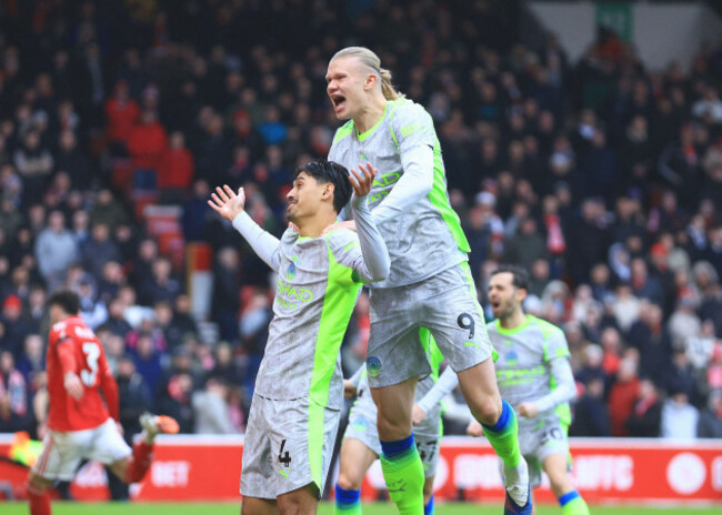 nottingham-uk-27th-dec-2025-tijjani-reijnders-of-manchester-city-celebrates-scoring-their-first-goal-during-the-nottingham-forest-vs-manchester-city-premier-league-match-at-the-city-ground-nottin