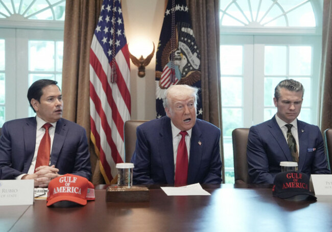 washington-united-states-30th-apr-2025-president-donald-trump-sits-with-secretary-of-state-marco-rubio-l-and-secretary-of-defense-pete-hegseth-r-as-he-speaks-during-a-cabinet-meeting-in-the-ca