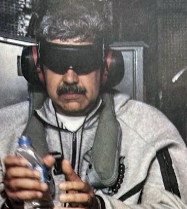 nicolas-maduro-president-of-venezuela-on-the-uss-iwo-jima-shortly-after-his-capture-by-american-forces-on-3-january-2025-photo-truthsocialdonald-trump