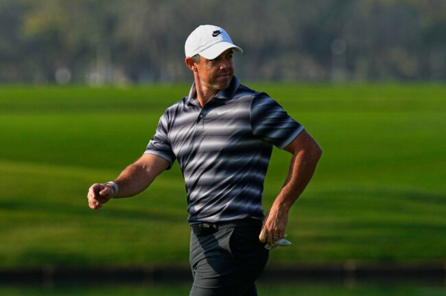 rory-mcilroy-of-northern-ireland-walks-during-the-first-round-of-dubai-invitational-golf-tournament-in-dubai-united-arab-emirates-thursday-jan-15-2026-ap-photofatima-shbair