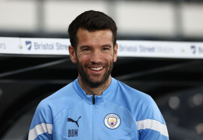 derby-england-18th-october-2022-brian-barry-murphy-head-coach-of-manchester-city-u21-before-the-papa-johns-trophy-match-at-pride-park-stadium-derby-picture-credit-should-read-darren-staples